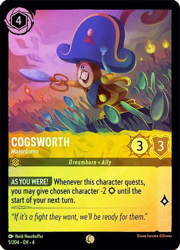 Cogsworth - Majordomo (LOR_URS) / Foil