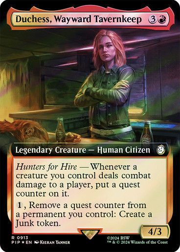 Duchess, Wayward Tavernkeep (pip) (913) / Extended Surge Foil