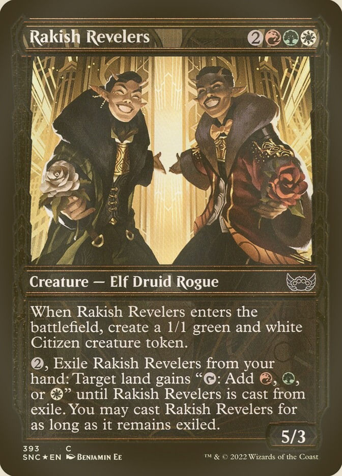 Rakish Revelers (SNC) (393) / Showcase / Gilded Foil