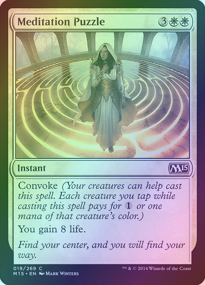 Meditation Puzzle (M15) (19) / Foil