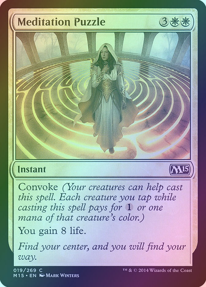 Meditation Puzzle (M15) (19) / Foil