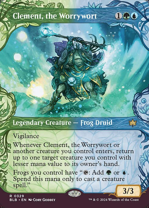 Clement, the Worrywort (blb) (329) / Showcase