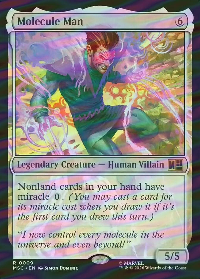Molecule Man (MSC) (9) / Surge Foil