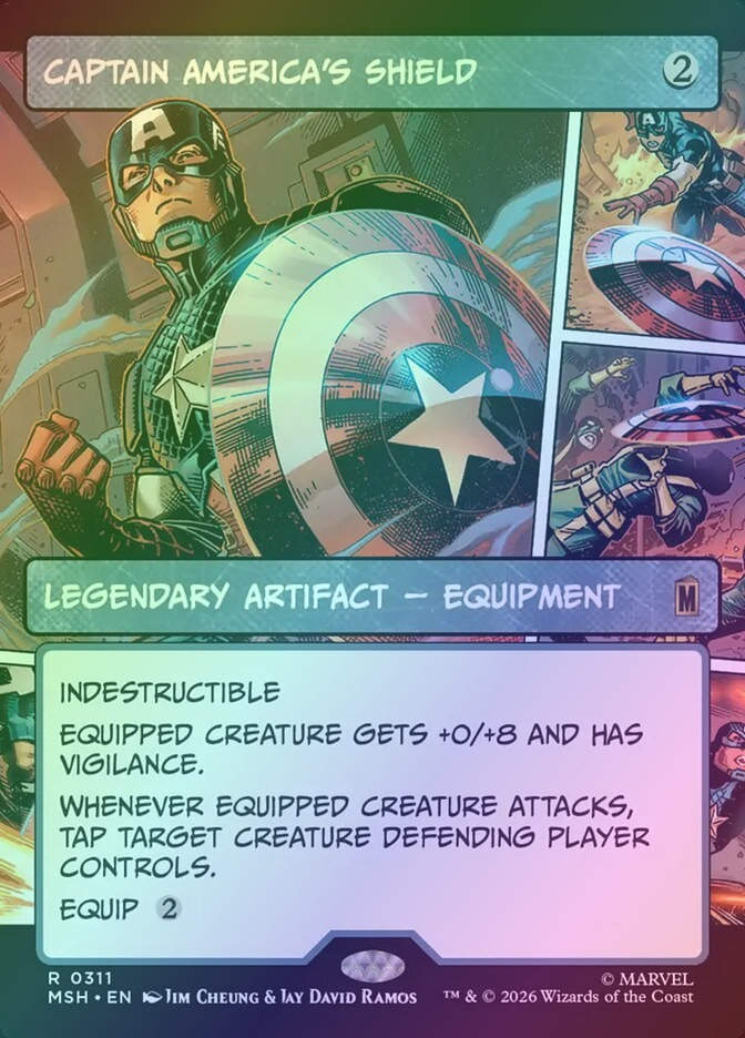 Captain America's Shield (MSH) (311) / Showcase / Foil
