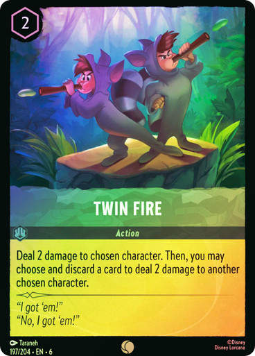 Twin Fire (LOR_AZU) / Foil