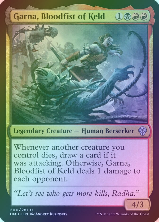Garna, Bloodfist of Keld (DMU) (200) / Foil