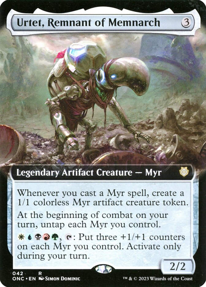 Urtet, Remnant of Memnarch (ONC) (42) / Extended Art