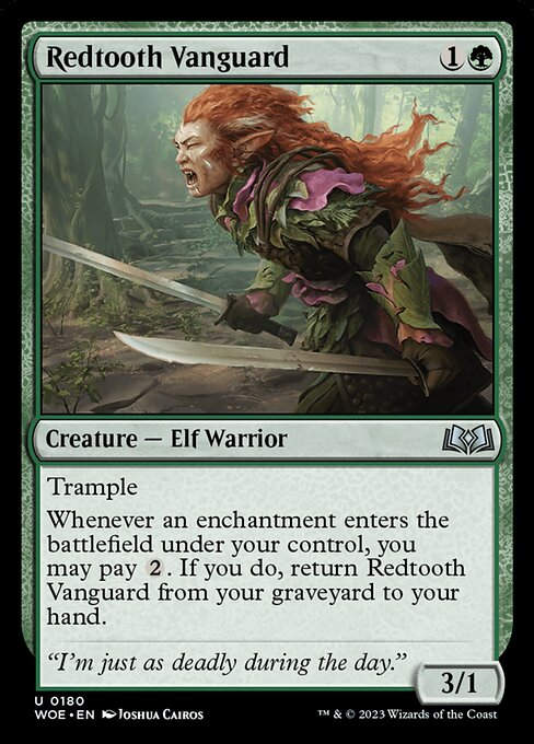 Redtooth Vanguard (woe)