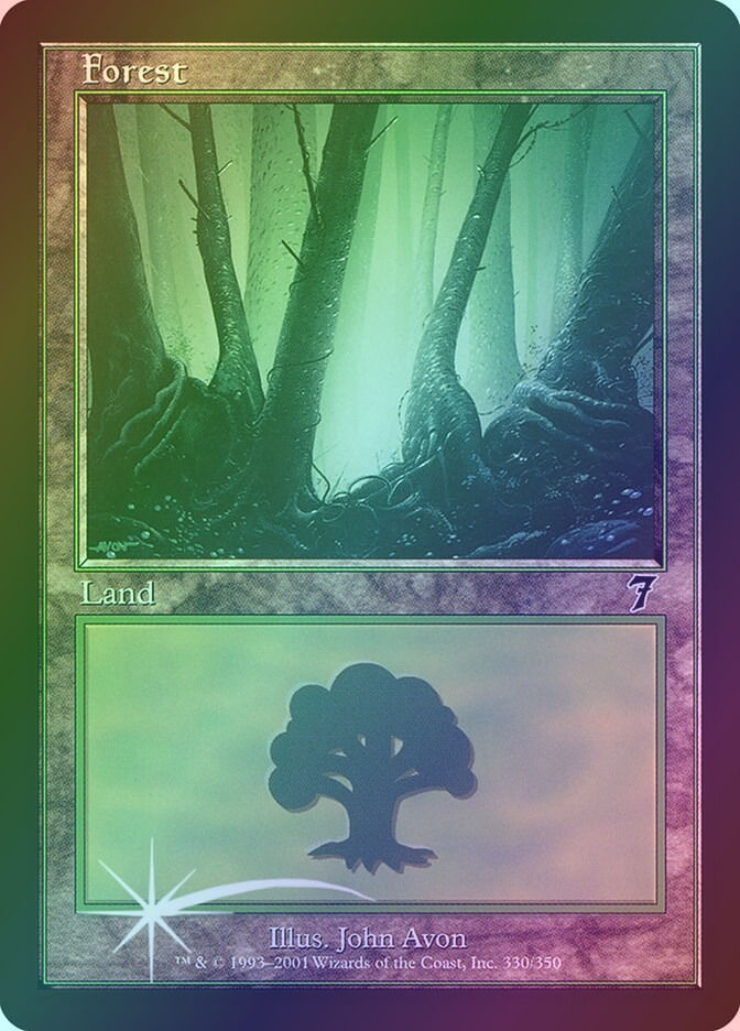 Forest (7ED) (330★) / Foil
