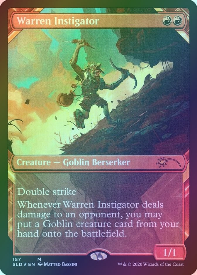 Warren Instigator (SLD) (157) / Showcase / Foil
