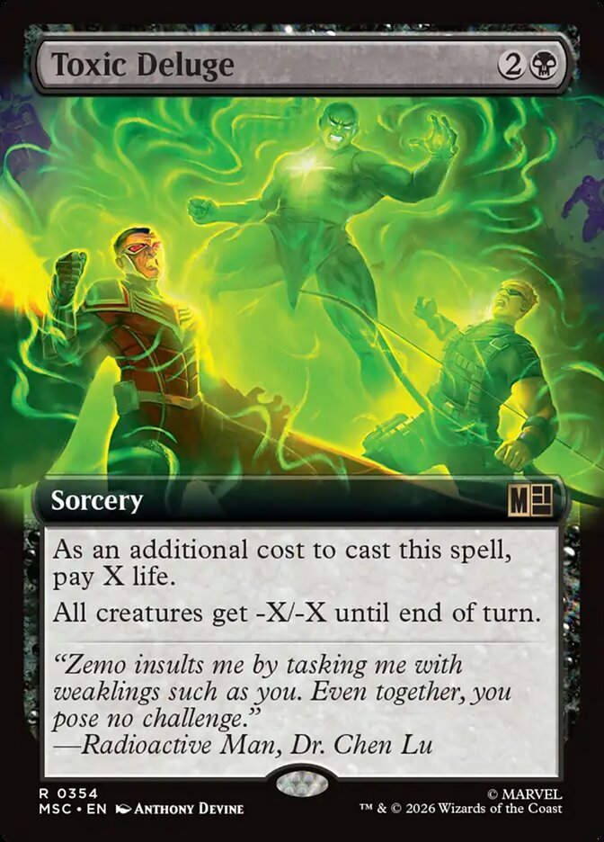 Toxic Deluge (MSC) (354) / Extended Art