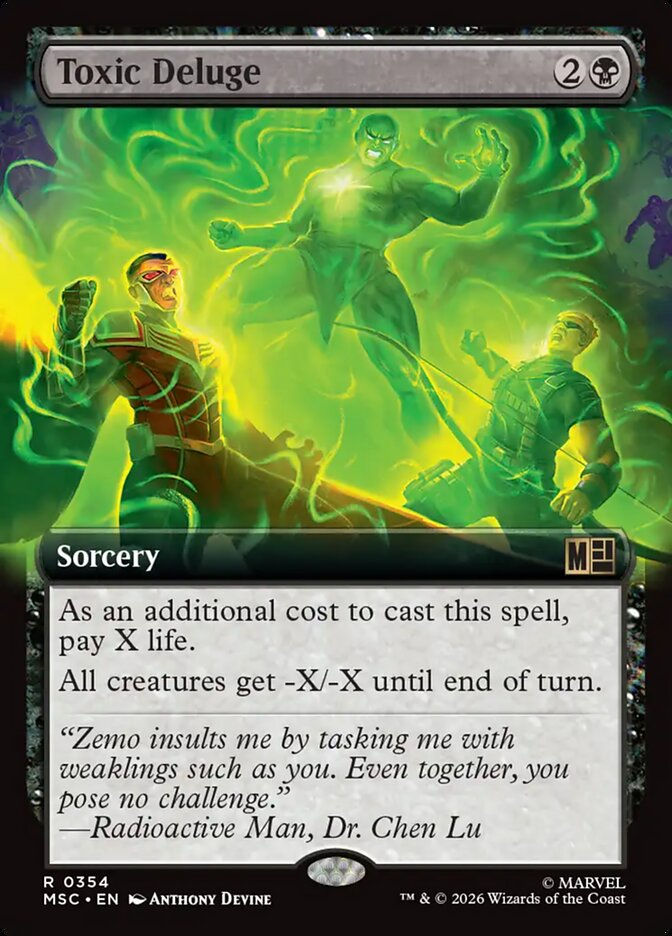 Toxic Deluge (MSC) (354) / Extended Art