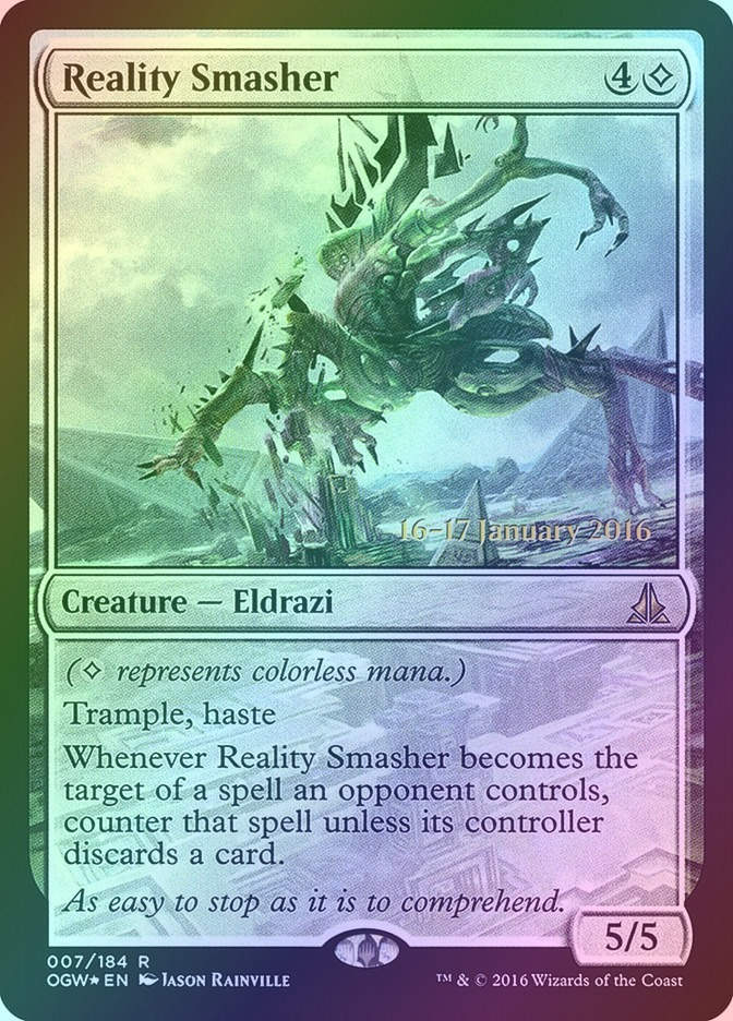 Reality Smasher (POGW) (7s) / Foil
