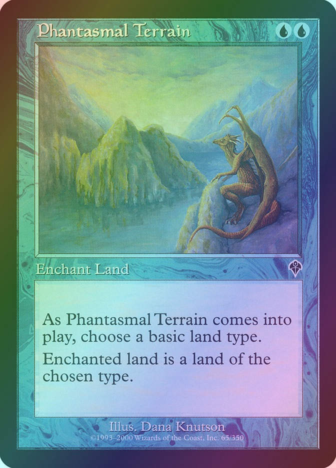 Phantasmal Terrain (INV) (65) / Foil