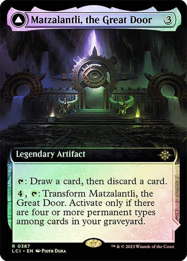 Matzalantli, the Great Door // The Core (lci) / Extended Art / Foil