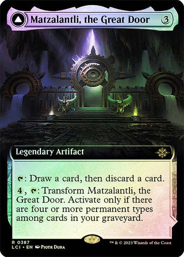 Matzalantli, the Great Door // The Core (lci) / Extended Art / Foil