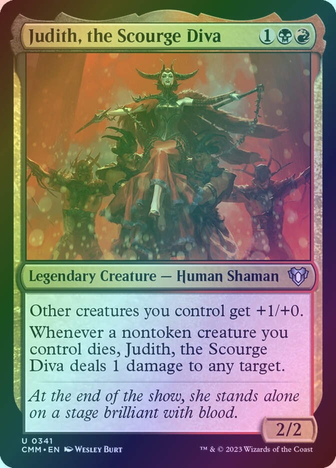 Judith, the Scourge Diva (CMM) (341) / Foil