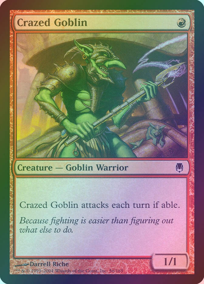 Crazed Goblin (DST) (56) / Foil