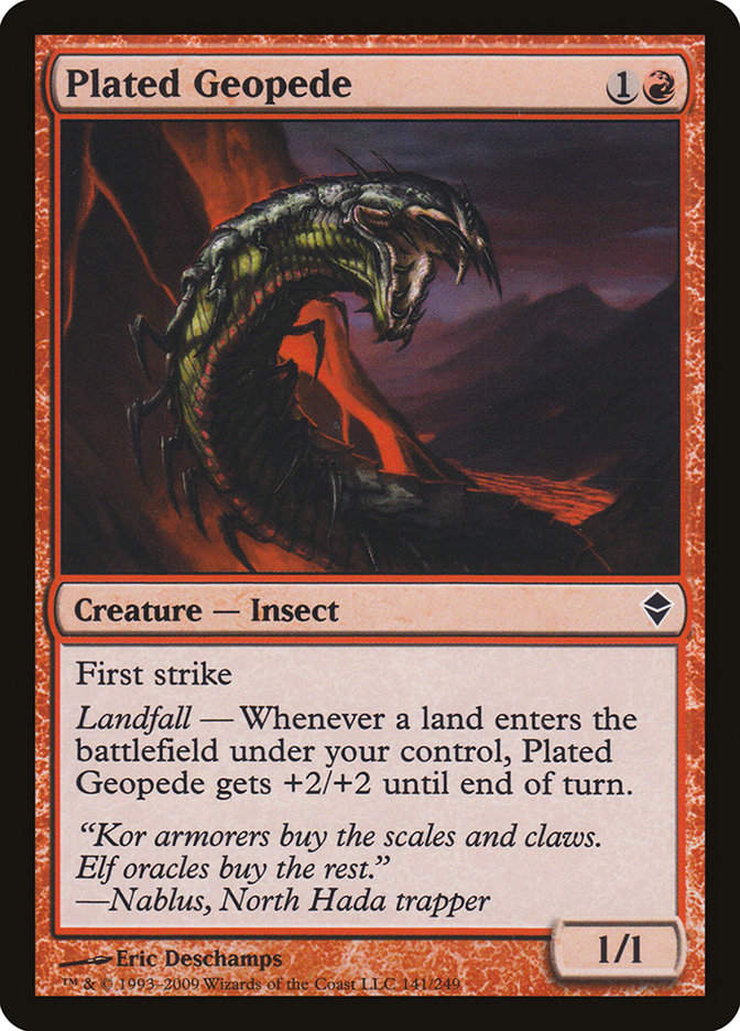 Plated Geopede (zen)