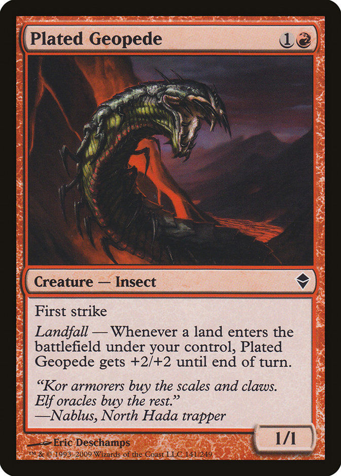 Plated Geopede (zen)
