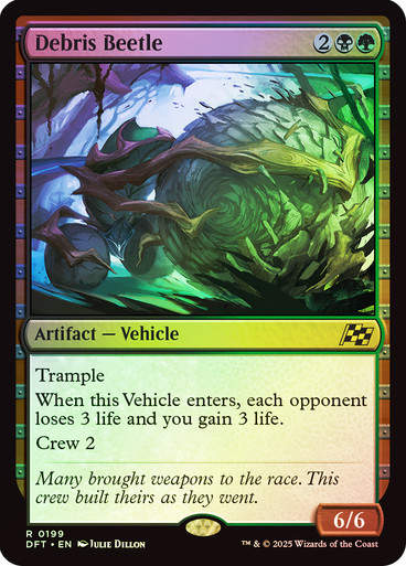 Debris Beetle (DFT) (199) / Foil