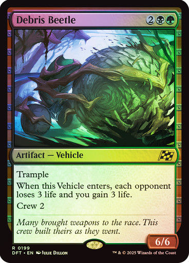 Debris Beetle (DFT) (199) / Foil