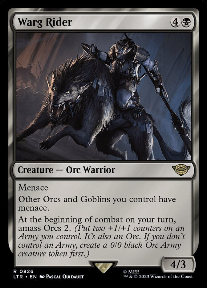 Warg Rider (LTR) (826)