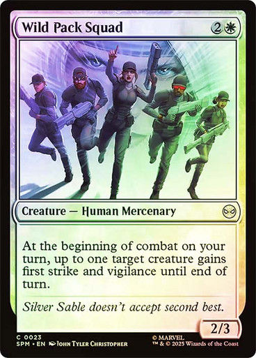 Wild Pack Squad (SPM) (23) / Foil