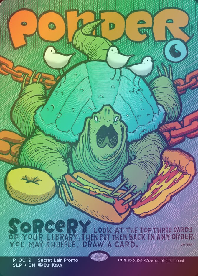 Ponder (SLP) (19) / Borderless / Foil
