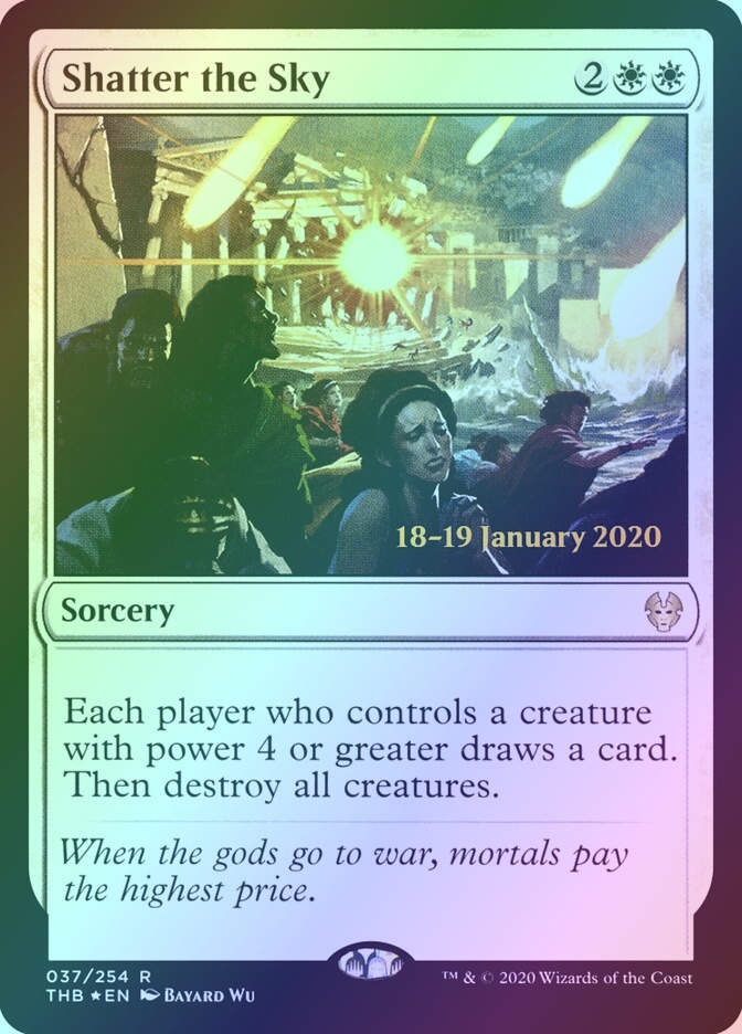 Shatter the Sky (PTHB) (37s) / Foil