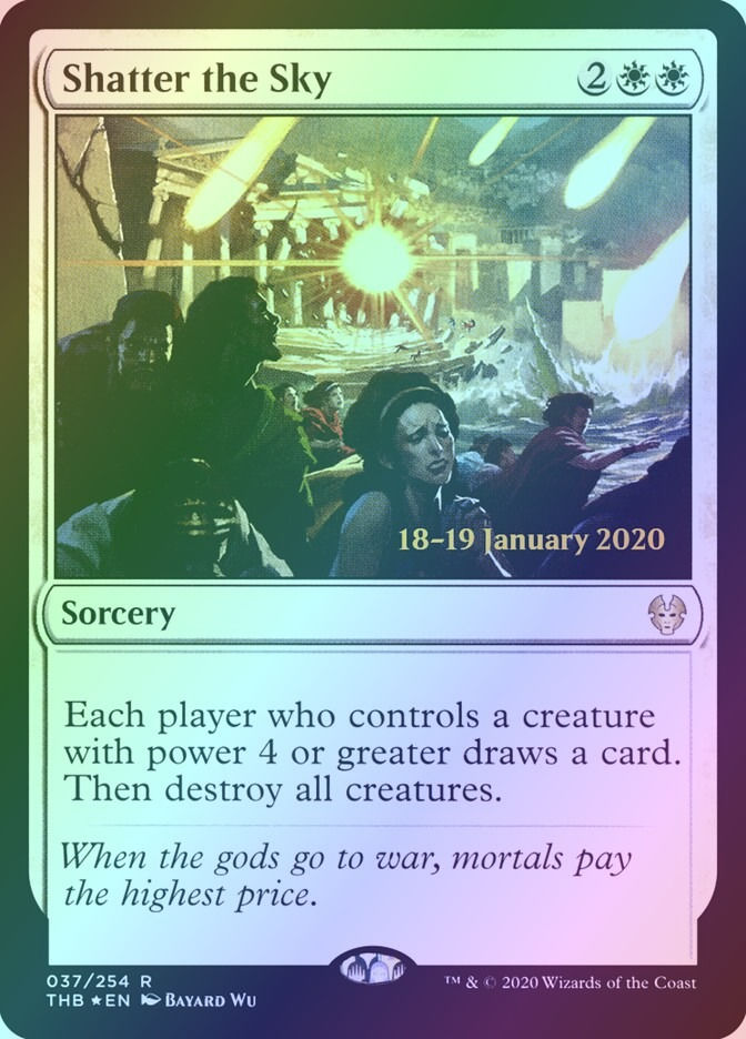 Shatter the Sky (PTHB) (37s) / Foil