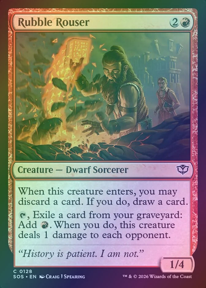 Rubble Rouser (SOS) (128) / Foil