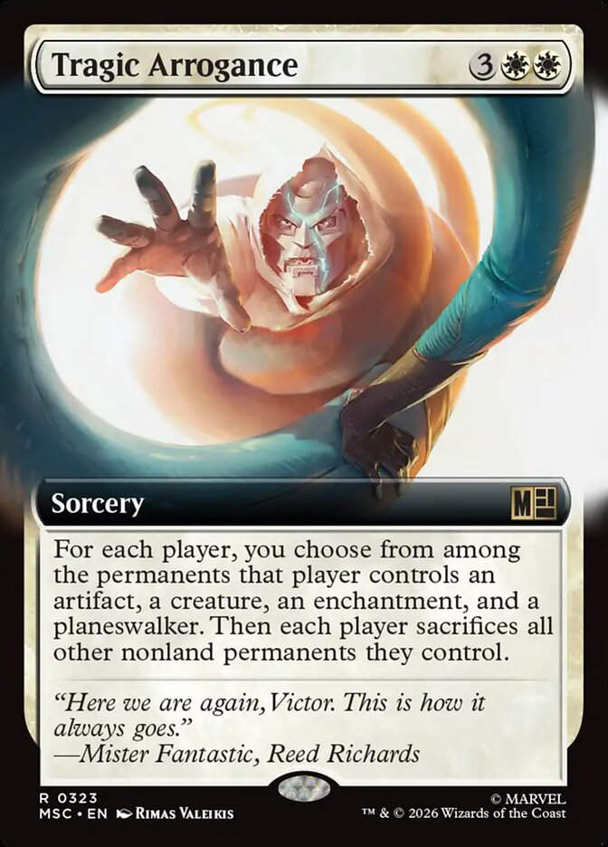 Tragic Arrogance (MSC) (323) / Extended Art