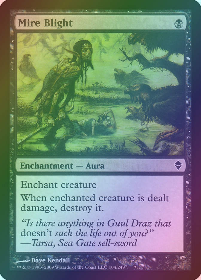 Mire Blight (ZEN) (104) / Foil