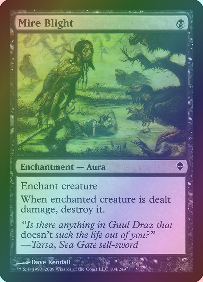 Mire Blight (ZEN) (104) / Foil