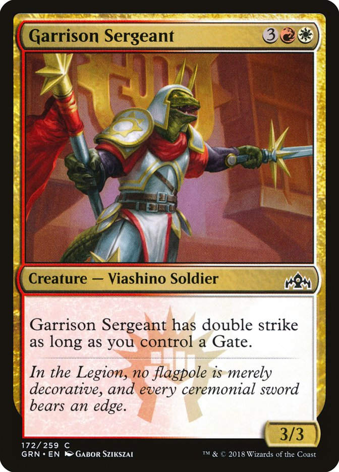 Garrison Sergeant (GRN) (172)