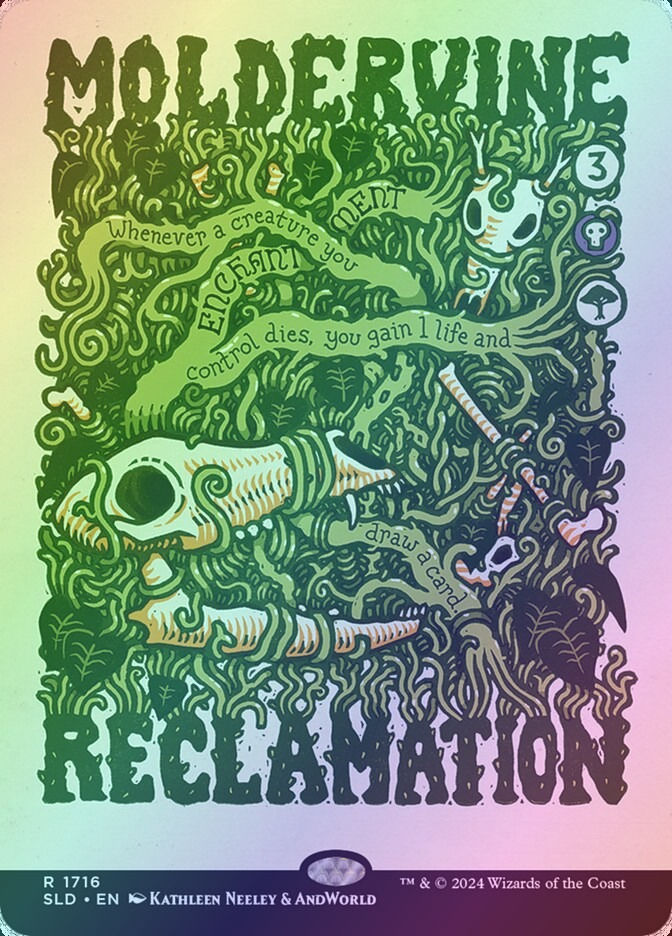 Moldervine Reclamation (SLD) (1716) / Borderless / Foil