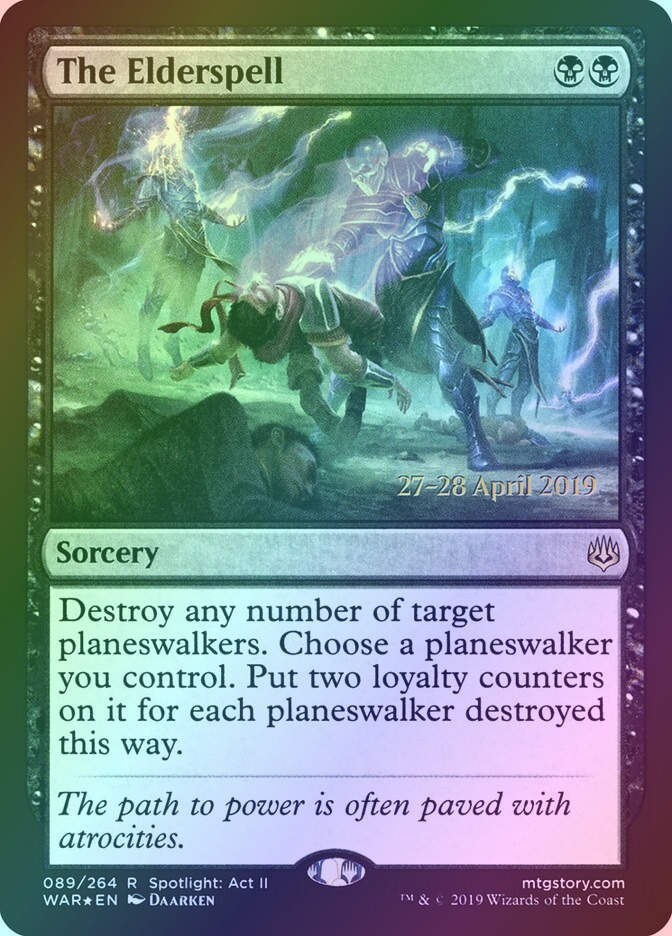 The Elderspell (PWAR) (89s) / Foil