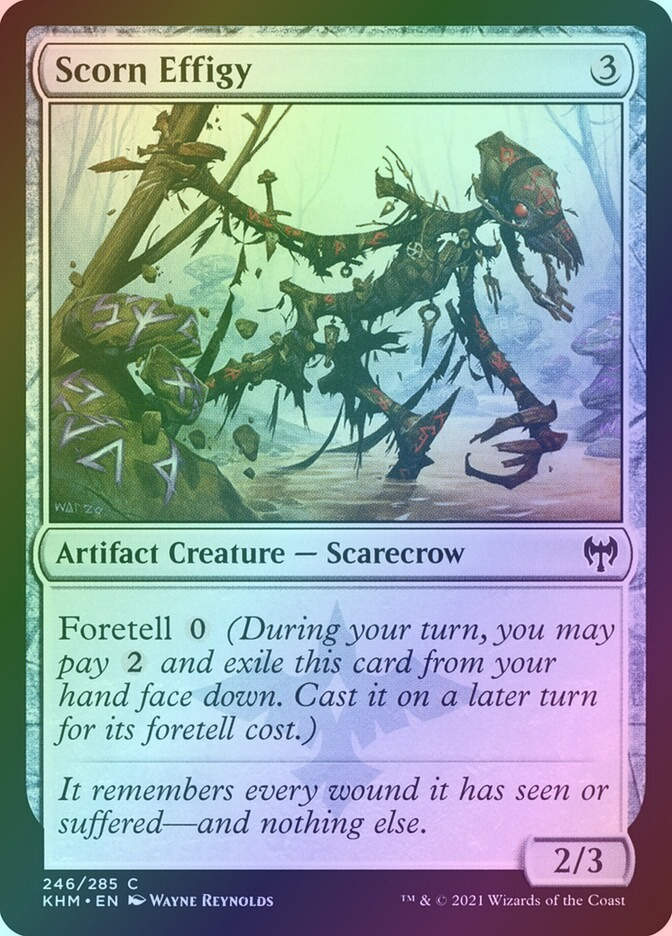 Scorn Effigy (KHM) (246) / Foil