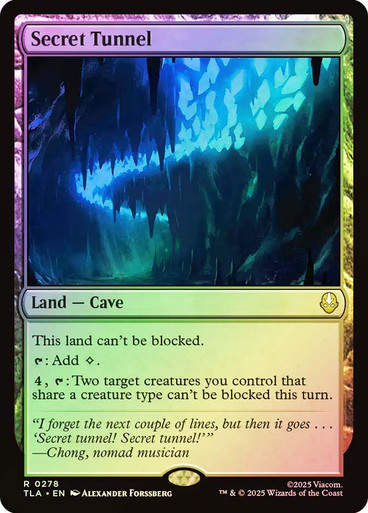 Secret Tunnel (TLA) (278) / Foil