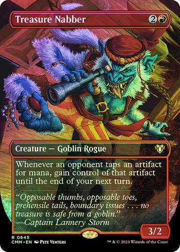 Treasure Nabber (cmm) / Borderless / Foil