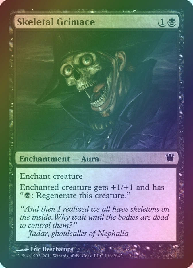 Skeletal Grimace (ISD) (116) / Foil
