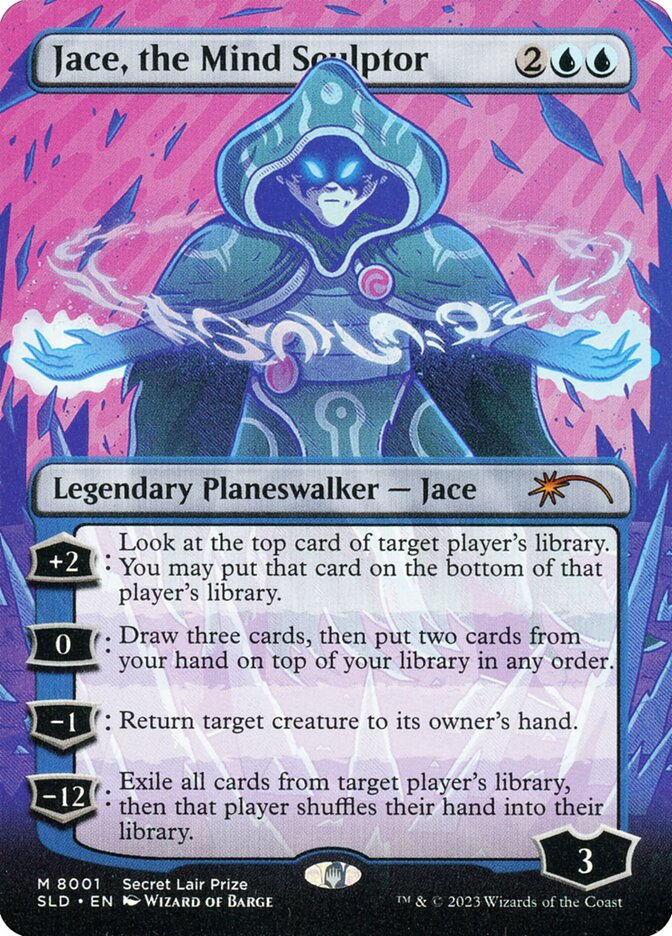 Jace, the Mind Sculptor (SLD) (8001) / Borderless