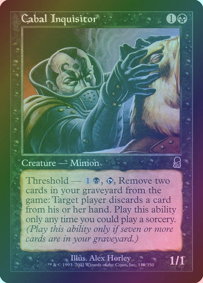 Cabal Inquisitor (ODY) (119) / Foil