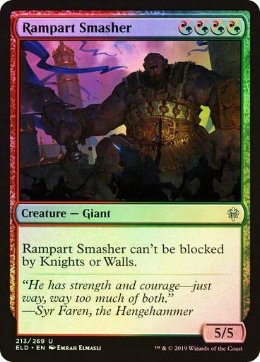 Rampart Smasher (ELD) (213) / Foil