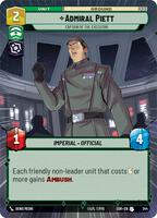Admiral Piett - Captain of the Executor (Hyperspace) (SOR_#344)