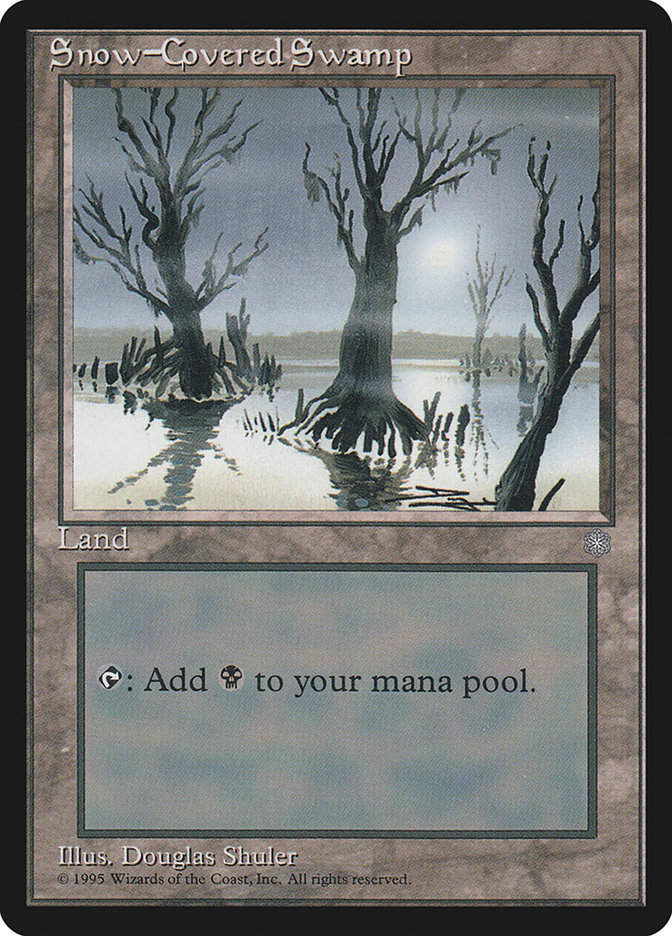 Snow-Covered Swamp (ice)