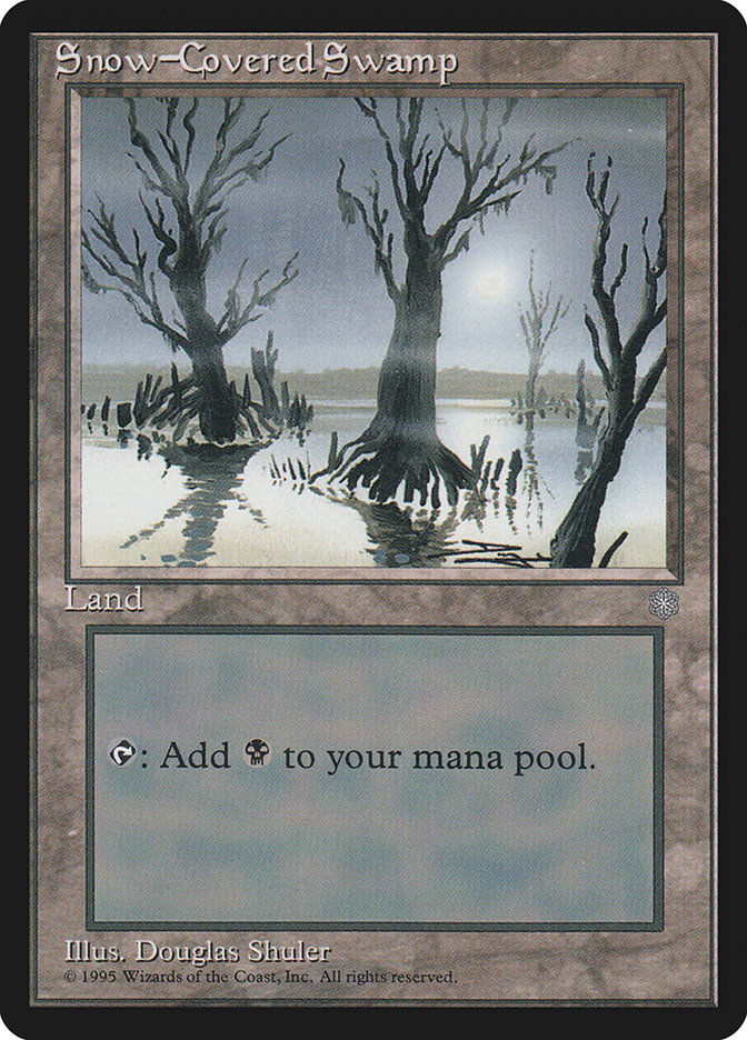 Snow-Covered Swamp (ice)