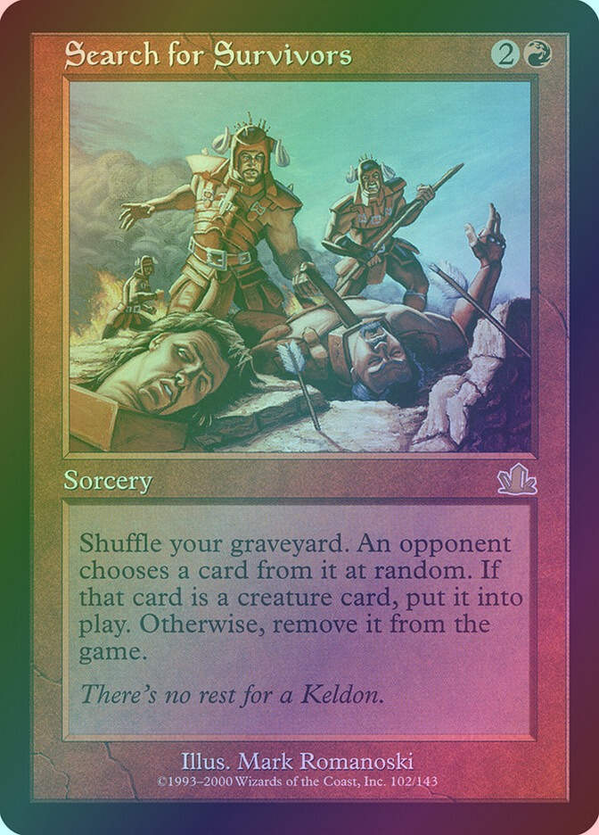 Search for Survivors (PCY) (102) / Foil
