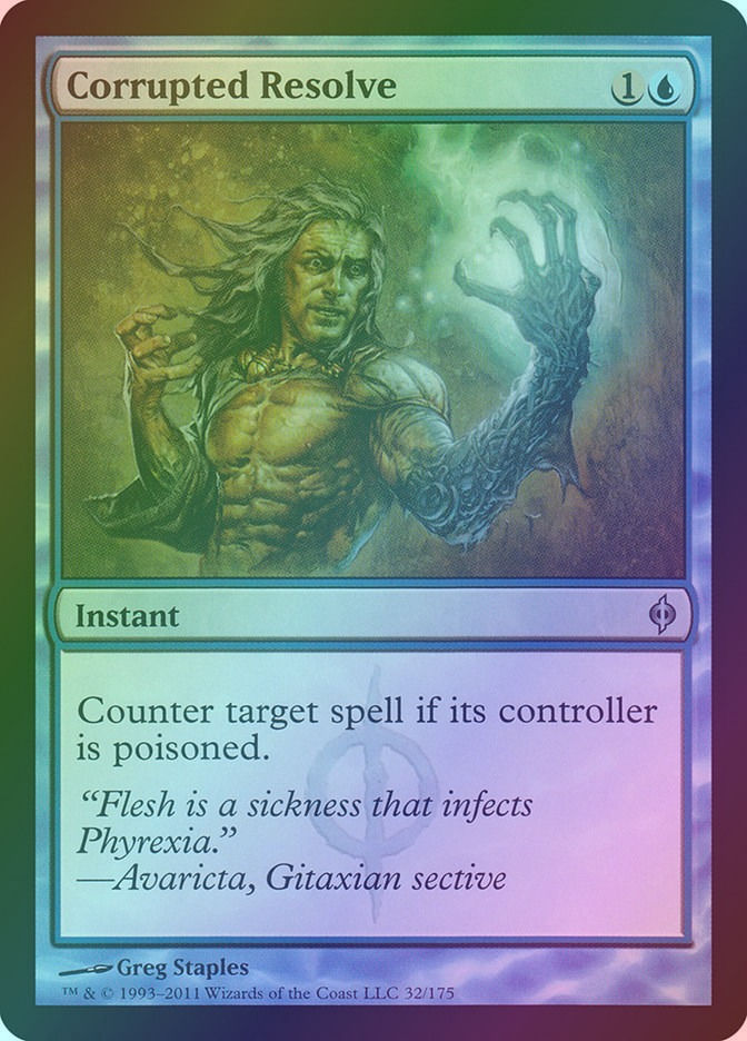 Corrupted Resolve (NPH) (32) / Foil